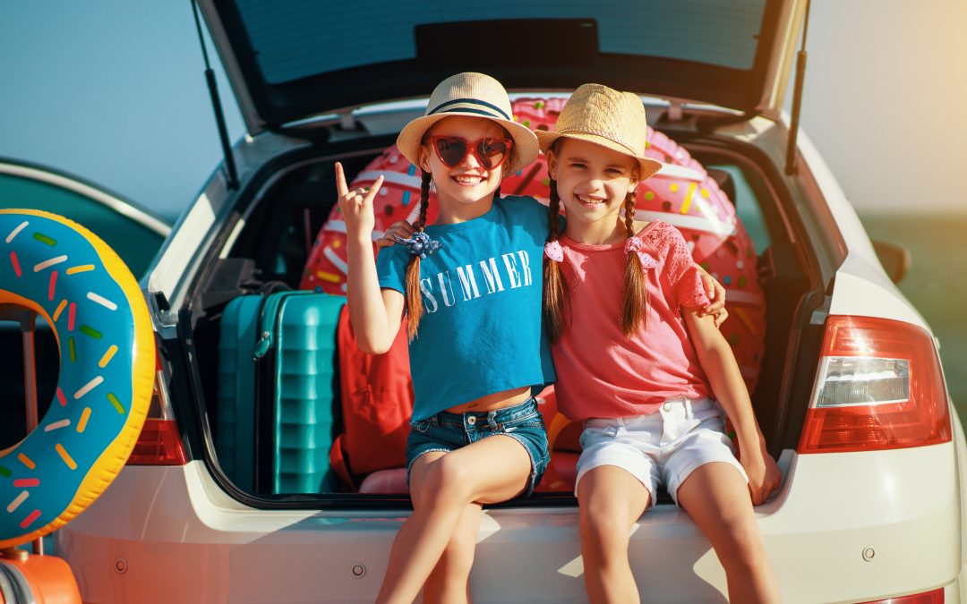 Urlaub Kofferraum Kinder posen