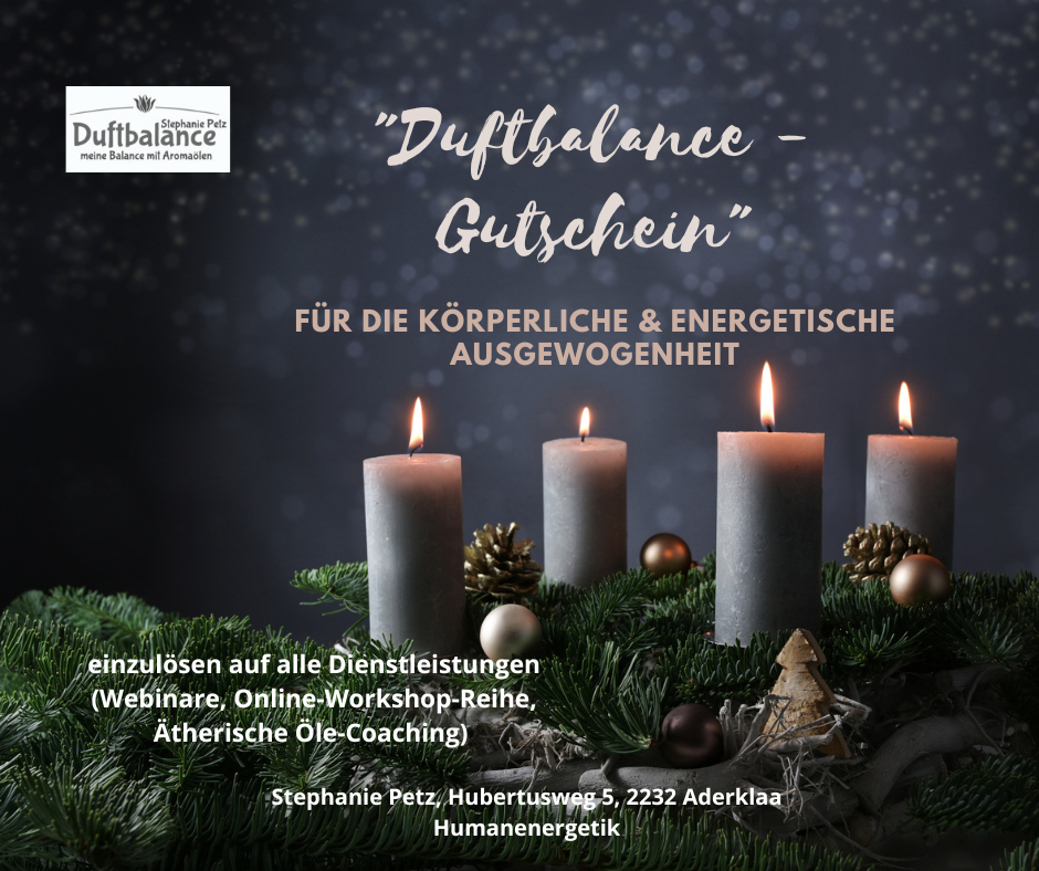 Duftbalance-Gutschein Duftbalance-Gutschein